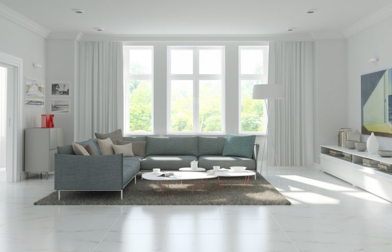 Luksusowa kuchnia z płytkami vein gold black